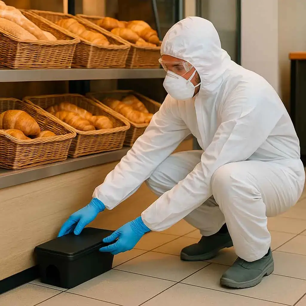 Dératisation d'une boulangerie dans le Val-d'Oise