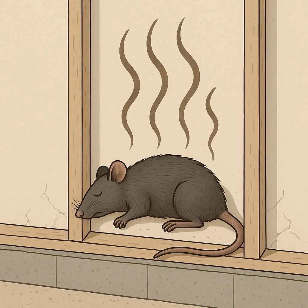 Odeur de rat mort dans une maison